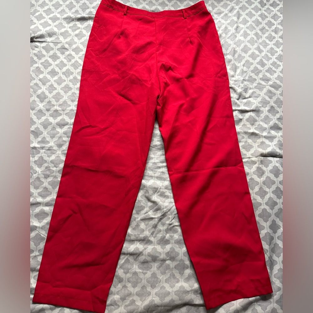 SHEIN Vibrant Red Apparel